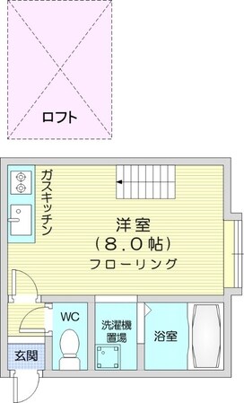 西１１丁目駅 徒歩6分 3階の物件間取画像